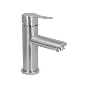 Змішувач для раковини Brinex Pure 001F низький Nickel BRIPUR001FNKL 2494360957 фото