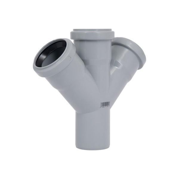 Крестовина канализационная TA Sewage 50, 45&deg; 2478791640 фото