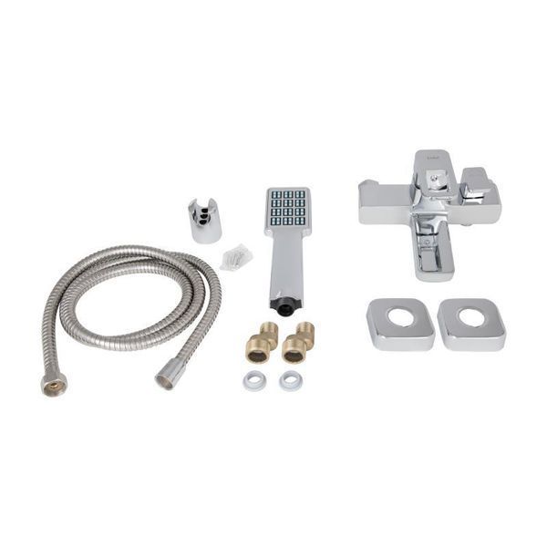 Змішувач для ванни Lidz Wawel 006 (з душовим гарнітуром) (k35) LDWAW006CRM45388 Chrome SD00051512 фото