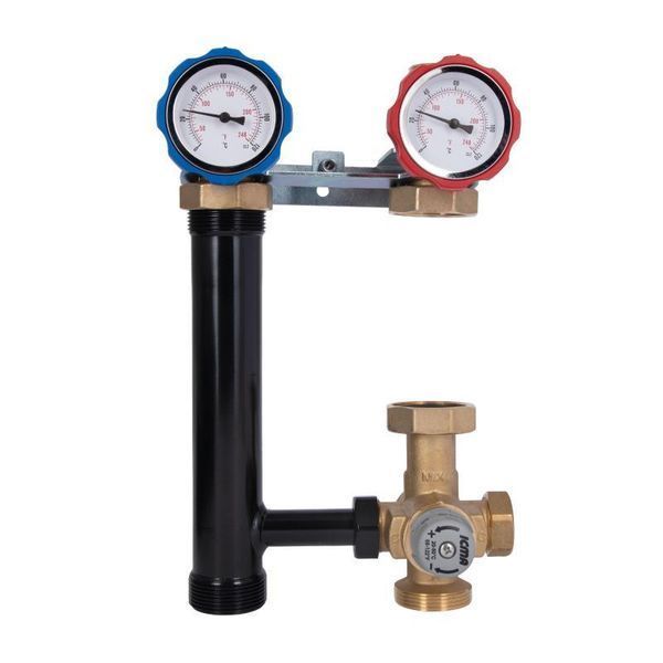 Насосна група Icma №R004 1&nbsp;1/2"x1" підключення зліва, без насоса 93R004AFS5505SC 2686312592 фото