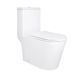 Унітаз-моноблок підлоговий Qtap Kolibri Ultra Quiet безобідковий з сидінням Soft-close WHITE QT10226380W 2356227911 фото 1