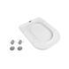 Сидение для унитаза Qtap Presto с микролифтом Slim QT26992615EW SD00049377 фото 6