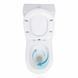 Унітаз-моноблок підлоговий Qtap Kolibri Ultra Quiet безобідковий з сидінням Soft-close WHITE QT10226380W 2356227911 фото 5