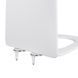 Сидение для унитаза Qtap Presto с микролифтом Slim QT26992615EW SD00049377 фото 5