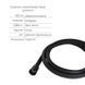 Комплект Qtap Slavonice Black Matt: Змішувач QTSLA259BLM45918 + Тримач QT829910842854OB + Шланг 2562160795 фото 6