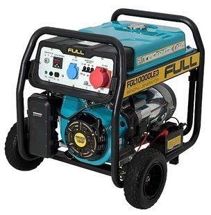 Бензиновый генератор Full FGL10000LE3 (7,5 кВт) &mdash; мощный и надежный источник электроэнергии для дома, дачи, строительных объектов и активного отдыха. Мощность 7,5 кВт позволяет одновременно питать бытовую технику, освещение и электроинструменты. Генератор 2830452215 фото