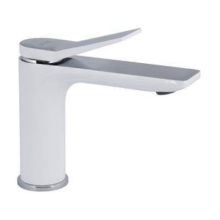 Змішувач для раковини Qtap Presto QTPRE270CRW45576 Chrome/White 2366734829 фото