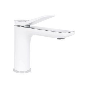 Смеситель для раковины Qtap Presto QTPRE270CRW45576 Chrome/White 2366734829 фото
