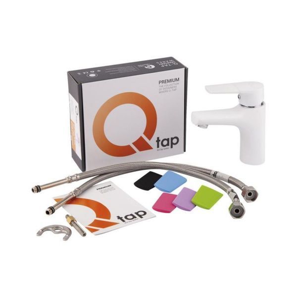 Змішувач для раковини Qtap Polaris WHI 001 SD00030347 фото