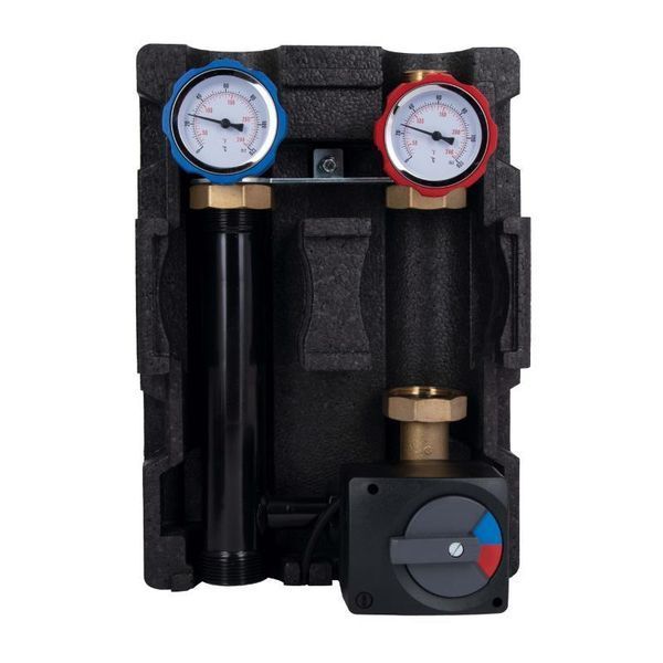 Насосна група Icma №R001 1 1/2"x1" підключення праворуч, без насоса 93R001AFD53SC 2675143380 фото