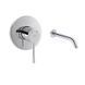 Комплект для умивальника Qtap Spring Chrome: Змішувач QTSPRCRM 0101 + вилив QTVYT246CRM45930 2569636354 фото 1