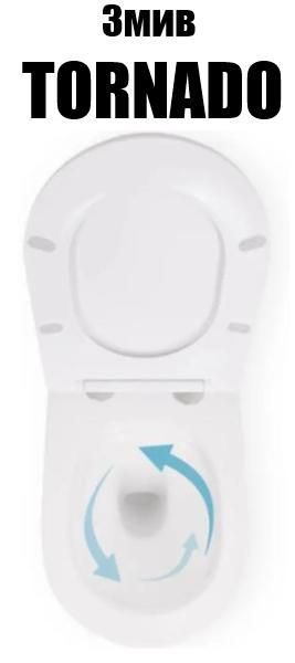 Комплект 5в1: Інсталяція Koller pool +Безободковий Підвісний унітаз Venta Sappo Торнадо + Чорна Клавіша KPSA3 фото