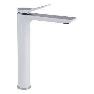 Змішувач для раковини Qtap Presto високий QTPRE269CRW45577 Chrome/White 2366734830 фото
