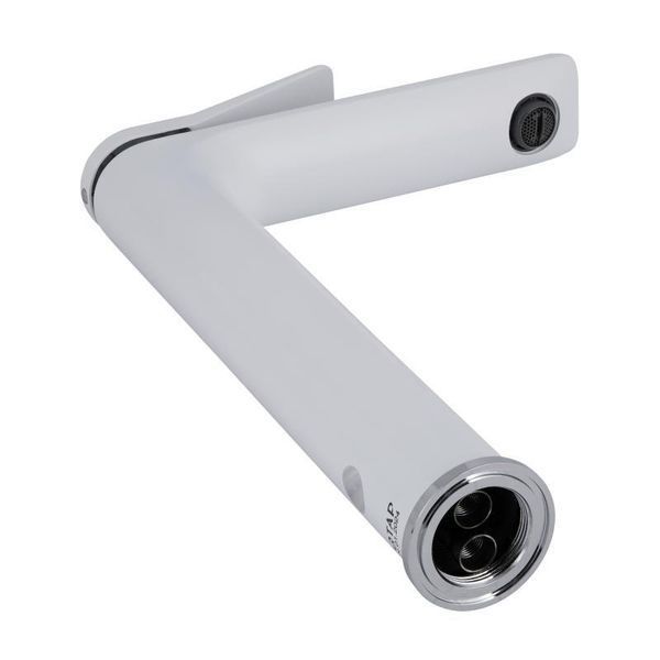 Змішувач для раковини Qtap Presto високий QTPRE269CRW45577 Chrome/White 2366734830 фото