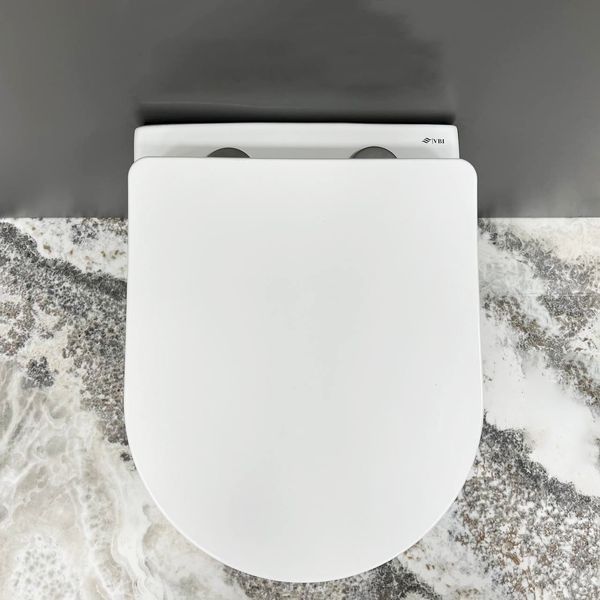 Подвесной унитаз VBI VULCANO WHITE GOLD EDGE 2523730956 фото