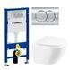 Инсталляция Geberit DUOFIX PRO+Унитаз Venta Focus Торнадо подвесной с сиденьем Slim Duroplast/ Soft-cl 2325111800 фото 1