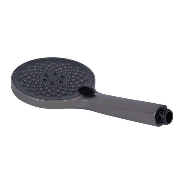 Змішувач для ванни Qtap Vlasta New (з душовим гарнітуром) QTVLA259GMB45643 Gunmetal Black PVD 2303865958 фото