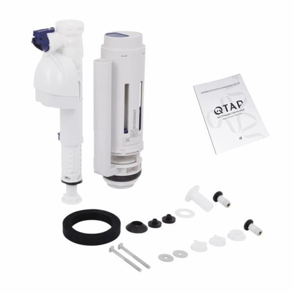 Унитаз-компакт Qtap Stork безободковый с сиденьем Soft-close QT15222178W SD00036225 фото