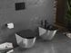 Подвесной унитаз MEXEN LENA SILVER BLACK MATT * 2523700190 фото 2
