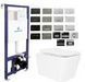 Комплект 5в1: Инсталляция Koller pool +Безободковый Подвесной унитаз Venta Sappo Торнадо + Клавиша 2640177489 фото 8
