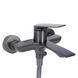 Змішувач для ванни Qtap Vlasta New (з душовим гарнітуром) QTVLA259GMB45643 Gunmetal Black PVD 2303865958 фото 3