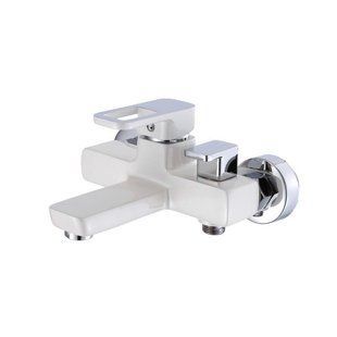 Змішувач для ванни Lidz Wawel 006 (з душовим гарнітуром) (k35) LDWAW006WHI45398 White SD00051522 фото