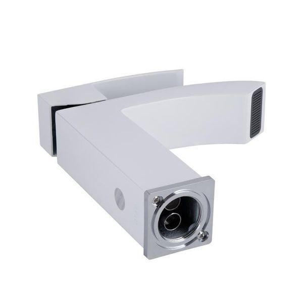 Змішувач для раковини Qtap Swan Cascada QTSWA270CRW45568 Chrome/White 2366734832 фото