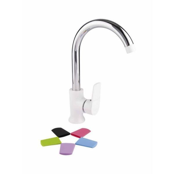 Змішувач для кухні Qtap Polaris WHI 007F SD00030351 фото
