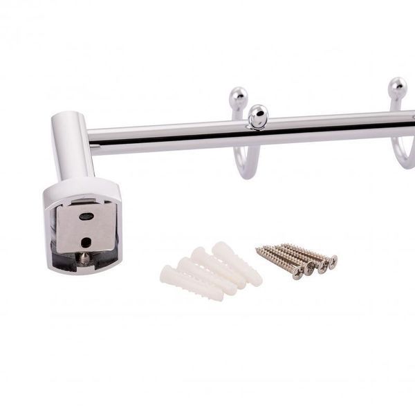 Полотенцедержатель Qtap Liberty 4 крючка 450 мм QTLIBCRM11544 Chrome 1639632549 фото