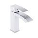Змішувач для раковини Qtap Swan Cascada QTSWA270CRW45568 Chrome/White 2366734832 фото 1