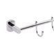 Полотенцедержатель Qtap Liberty 4 крючка 450 мм QTLIBCRM11544 Chrome 1639632549 фото 3