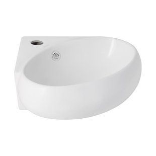 Раковина Qtap Leo 390x365x130 White QT11115010WN 2369425251 фото