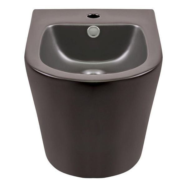 Биде подвесное Qtap Scorpio 515x360x345 Matt black QT1455053FMB SD00042531 фото