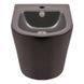 Биде подвесное Qtap Scorpio 515x360x345 Matt black QT1455053FMB SD00042531 фото 3