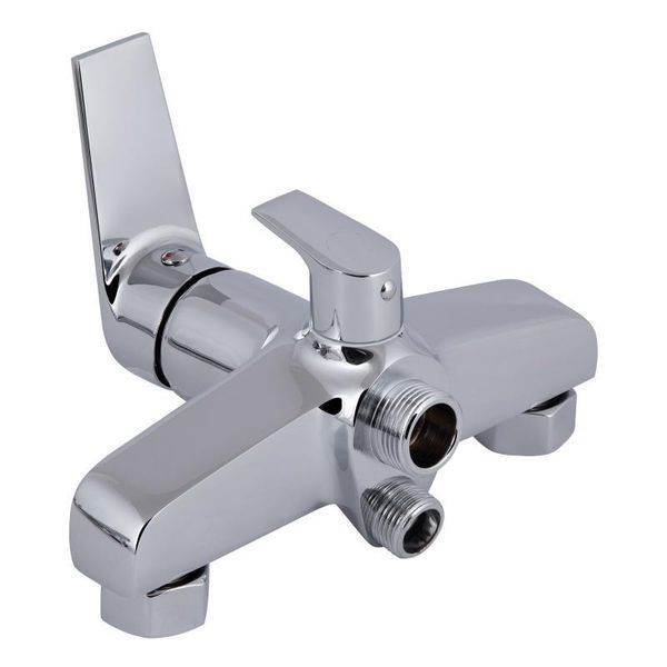 Смеситель для ванны Qtap Stenava New с поворотным изливом (с душевым гарнитуром) QTSTE2601CRM45536 Chrome 2356227916 фото