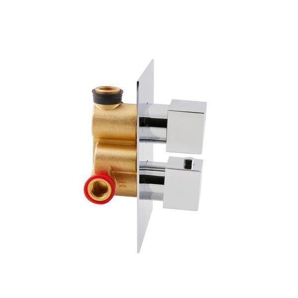 Термостатическая душевая система скрытого монтажа Qtap Aqauarius 65T103NGC SD00047511 фото