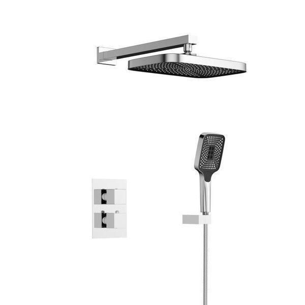 Термостатическая душевая система скрытого монтажа Qtap Aqauarius 65T103NGC SD00047511 фото