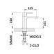 Змішувач для раковини Lidz Dozorca 001 (k35) LDDOZ001CRM45403 Chrome SD00051527 фото 5