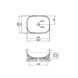 Раковина-чаша Qtap Cardinal 500х380х140 мм White QT04116302W 2581103376 фото 2