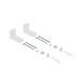 Биде напольное Qtap Scorpio 530x360x395 White QT14441003CW SD00042532 фото 14