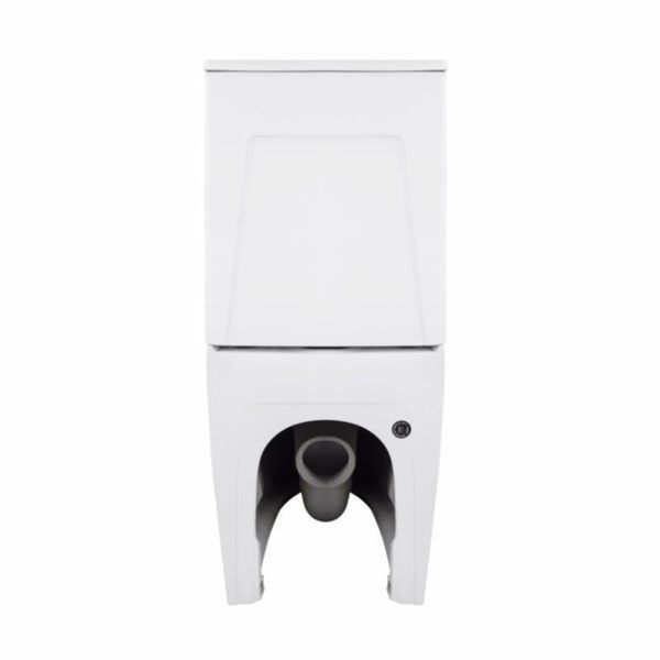 Унітаз підлоговий Qtap Robin New Ultra Quiet безобідковий з сидінням Soft-close WHITE QT13226083AW 2333113913 фото