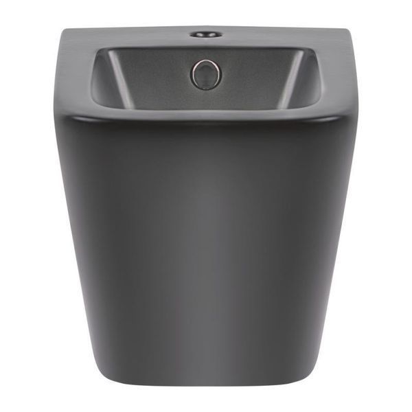 Биде подвесное Qtap Tern 485x345x330 Matt black QT1755052FMB SD00042536 фото