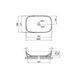 Раковина-чаша Qtap Cardinal 600х380х140 мм White QT04116257W 2581103377 фото 2