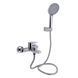 Змішувач для ванни Qtap Stenava New (з душовим гарнітуром) QTSTE259CRM45537 Chrome 2356227917 фото 1
