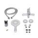Змішувач для ванни Qtap Cardinal (з душовим гарнітуром) QTCAR259CRM45656 Chrome 2302329916 фото 7