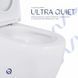 Унітаз підлоговий Qtap Robin New Ultra Quiet безобідковий з сидінням Soft-close WHITE QT13226083AW 2333113913 фото 5