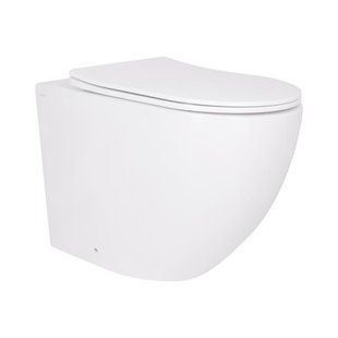 Унітаз підвісний Qtap Robin Ultra Quiet безобідковий з сідінням Soft-close 520x365x365 мм WHITE 2385684198 фото