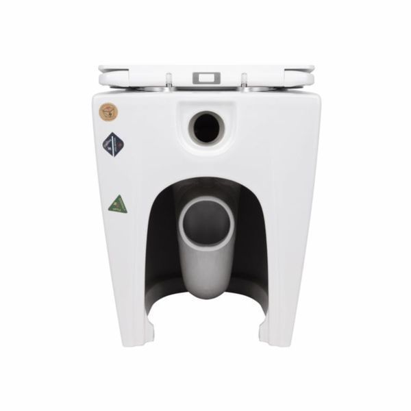 Унітаз підлоговий Qtap Swan безобідковий з сідінням Soft-close QT16223178W SD00045432 фото