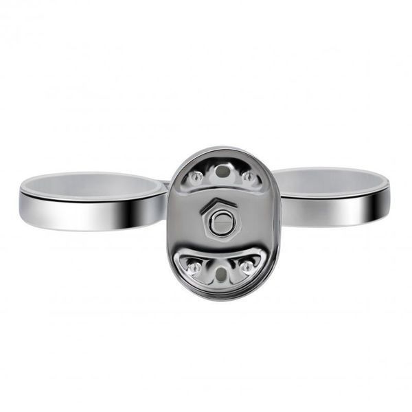 Стакан двойной Lidz (CRG) 114.04.02 с держателем зубных щеток SD00028261 фото