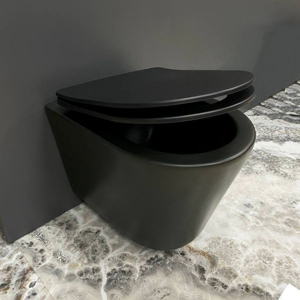 Подвесной унитаз VBI LEVANZO BLACK MATT 2523732939 фото